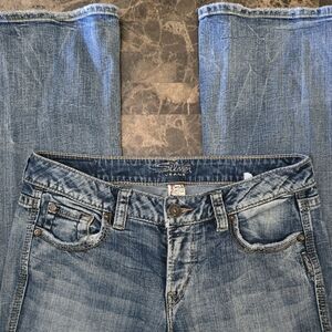 Silver Jeans Women's Light Blue Bootcut Jeans